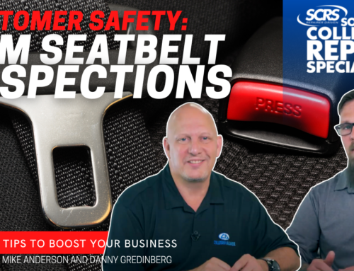 SCRS Quick Tips: Customer Safety: OEM Seatbelt Inspections