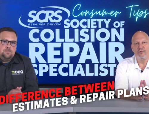 SCRS Consumer Tip: The Difference Between an Estimate & Repair Plan
