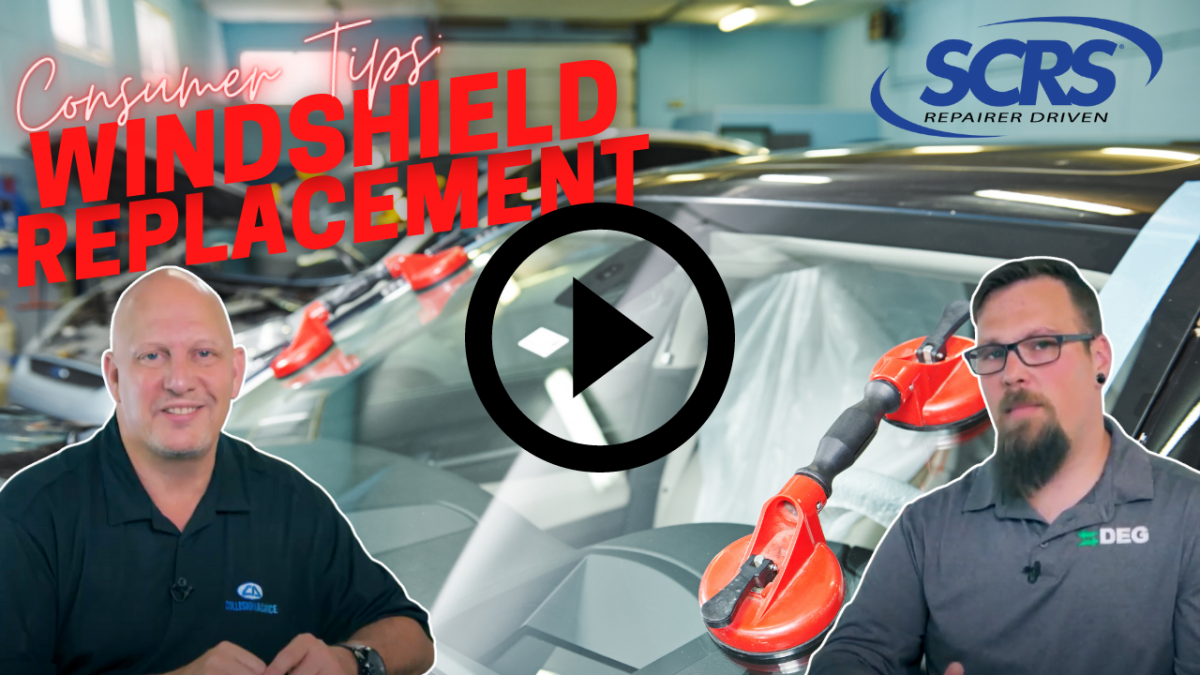 SCRS Quick Tip Consumer Tip Windshield Replacement Society of Collision Repair Specialists