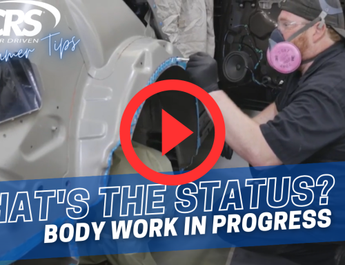 SCRS Consumer Tip: REPAIR STATUS: Body Work in Progress