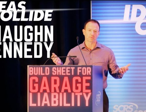 SCRS IDEAS Collide: Shaughn Kennedy on developing a build sheet for garage liability coverage