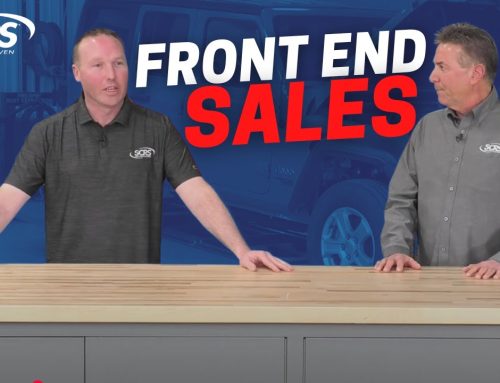 SCRS Quick Tip: Front End Sales