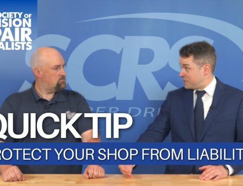 SCRS Quick Tip: Protect Your Shop From Liability